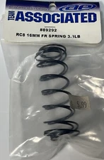 TEAM ASSOCIATED #89292 RC8 16mm Front Spring 3.3 lbs