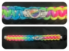 Pride Survival/Paracord Bracelet