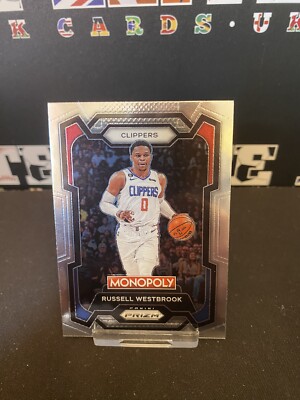 2023-24 Russell Westbrook Panini Monopoly Prizm #38 Los Angeles Clippers B2-T5