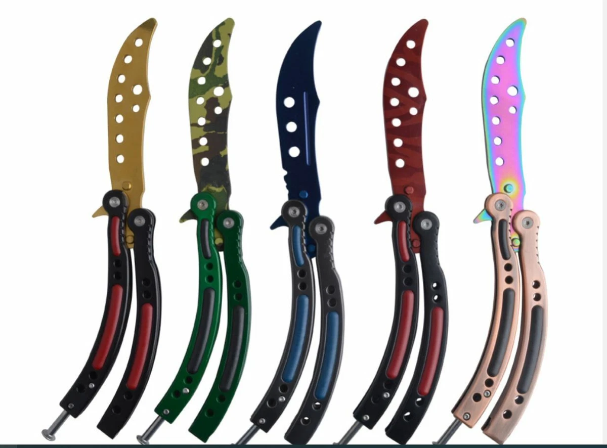 6.9′ ′ Thunderbolt Claw Karambit Butterfly Knife Otf Automatic Knife  Denfense - China Balisong, Karambat Claw