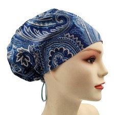 Geometric Handmade Scrub Cap Doctor Theatre Nurse Hospital Anaesthetist