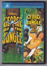 George of the Jungle 2 Disc DVD 1997 Brendan Frasier and George of the Jungle 2