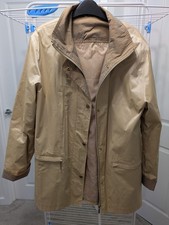 Vintage Umlauf and Klein jacket Womens. size 12-14. Beige/Light Gold