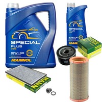 Inspektionspaket 6L Mannol Special Plus 10W-30 FüR Renault Megane I Klasseic