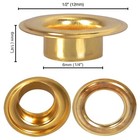 Grommets & Washers 2000 #0 1/4 Brass Eyelet Die Banner Sign For Grommet Machine — photo 5