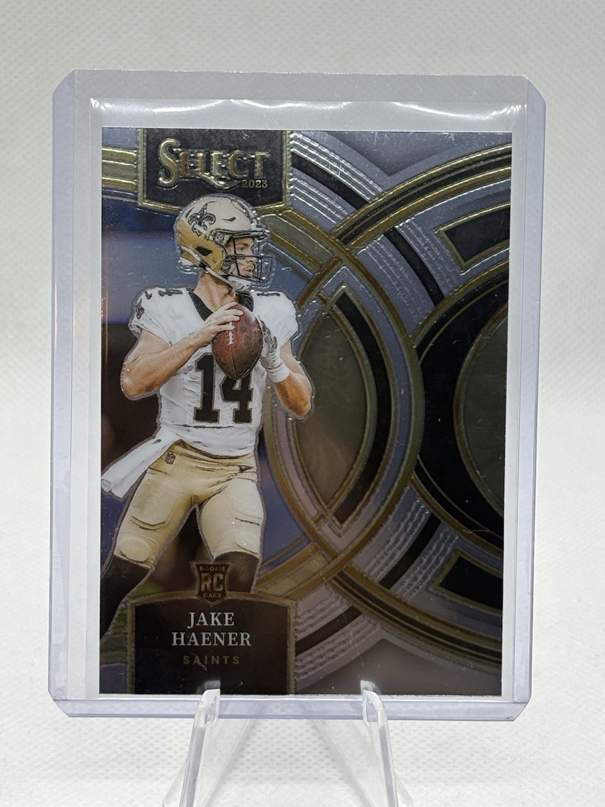 2023 Panini Select - Premier Level Jake Haener #186 (RC)