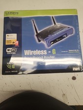 Linksys Wireless-G BROADBAND ROUTER 2.4 GHz Model WRT54G - New Sealed Box