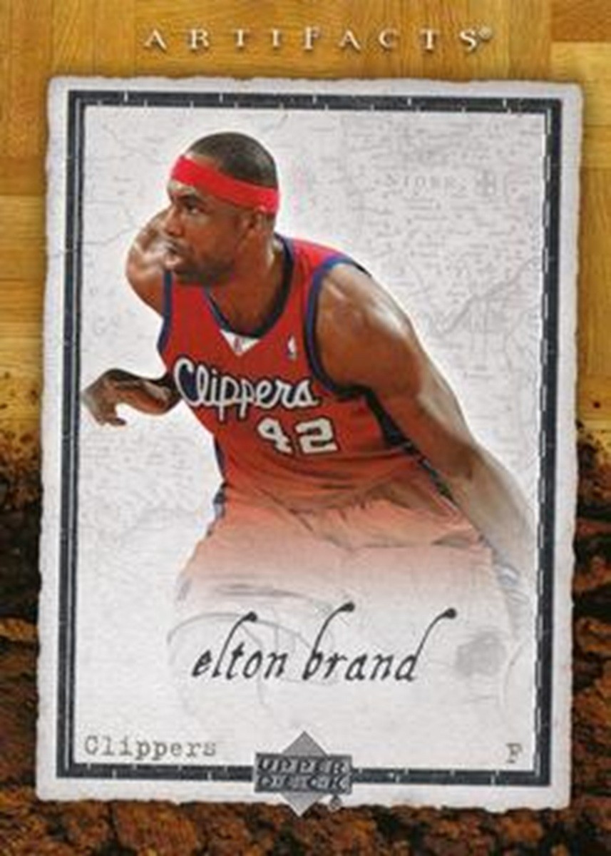 2007-08 Artifacts #37 Elton Brand Los Angeles Clippers