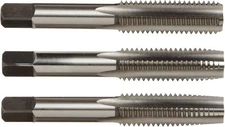 Alfa Tools CSHTS70532 1/4-20 Carbon Steel Hand Tap Set Taper/Plug/Bottom 
