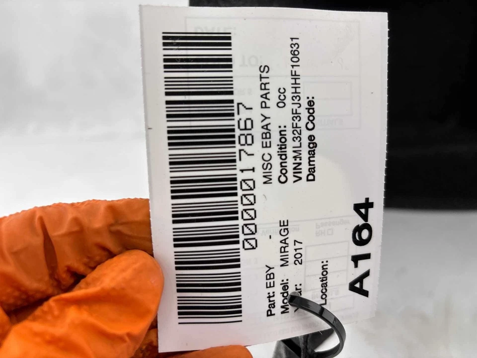 Panel maletero cuarto lado conductor trasero Mitsubishi Mirage G4 17-24 OEM Foto 4 de 4