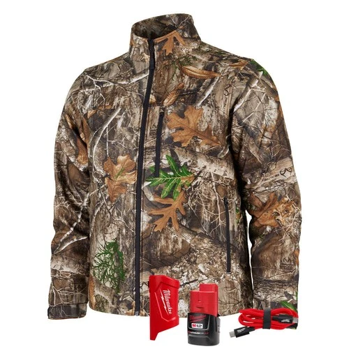 Milwaukee M101C-21 M12 Heated QUIETSHELL Camo Jacket Kit - product listing photo