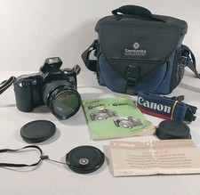 Canon EOS Rebel XS Date 35mm SLR Film Camera w/ 35-105mm Lens  Manual  Case