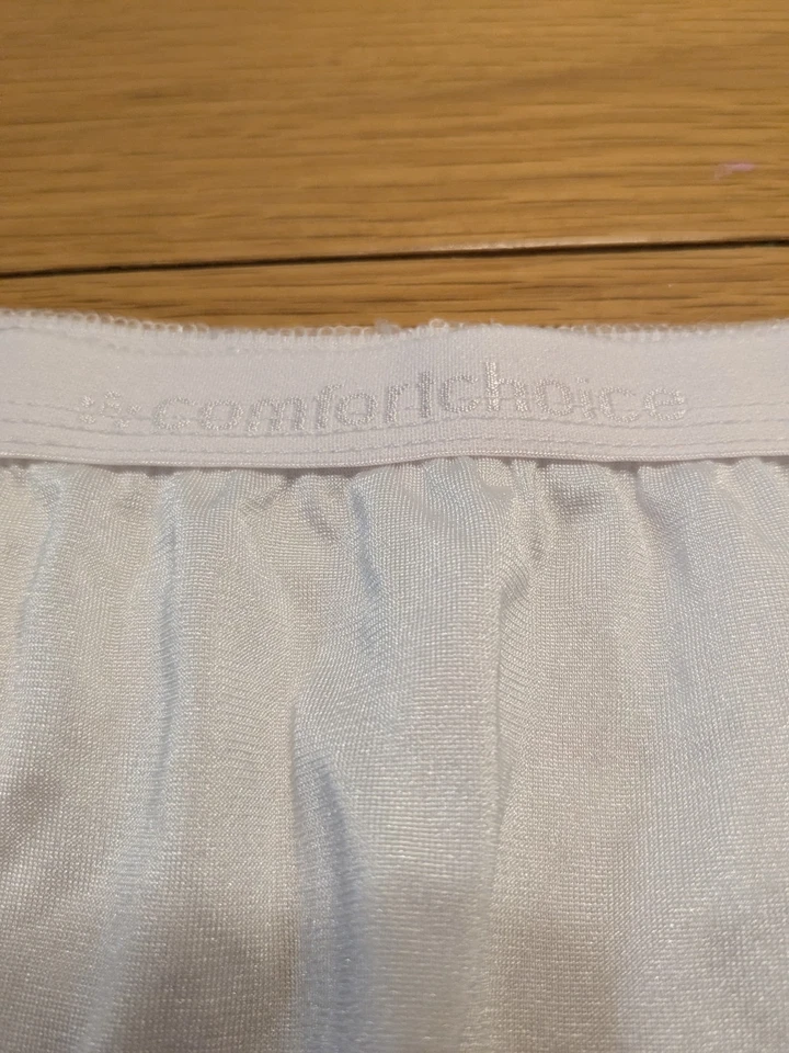 COMFORT CHOICE Lote de 5 Bragas Talla Grande 10 Blanco Granny Panty  Foto 4 de 4