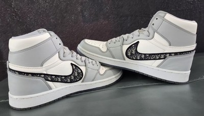 Size 9 - Jordan 1 x Dior High Gray