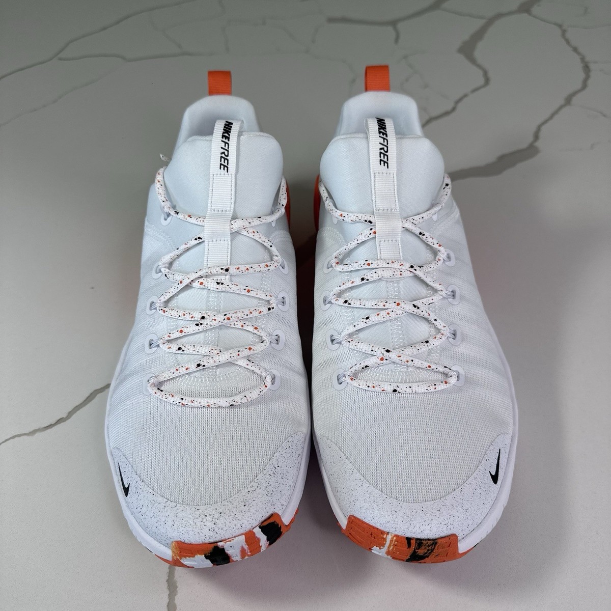 Size 11 - Nike Free Metcon 6 White Safety Orange for sale 
