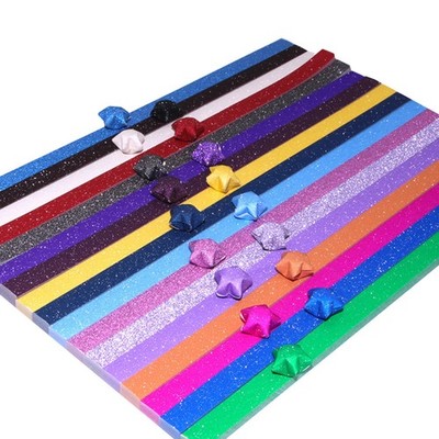  18 Packages Paper Star Papierstreifen Origami -Papiere -Papierstreifen