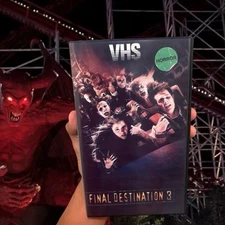 Final destination 3 VHS CUSTOM ARTWORK Mary Elizabeth Winstead