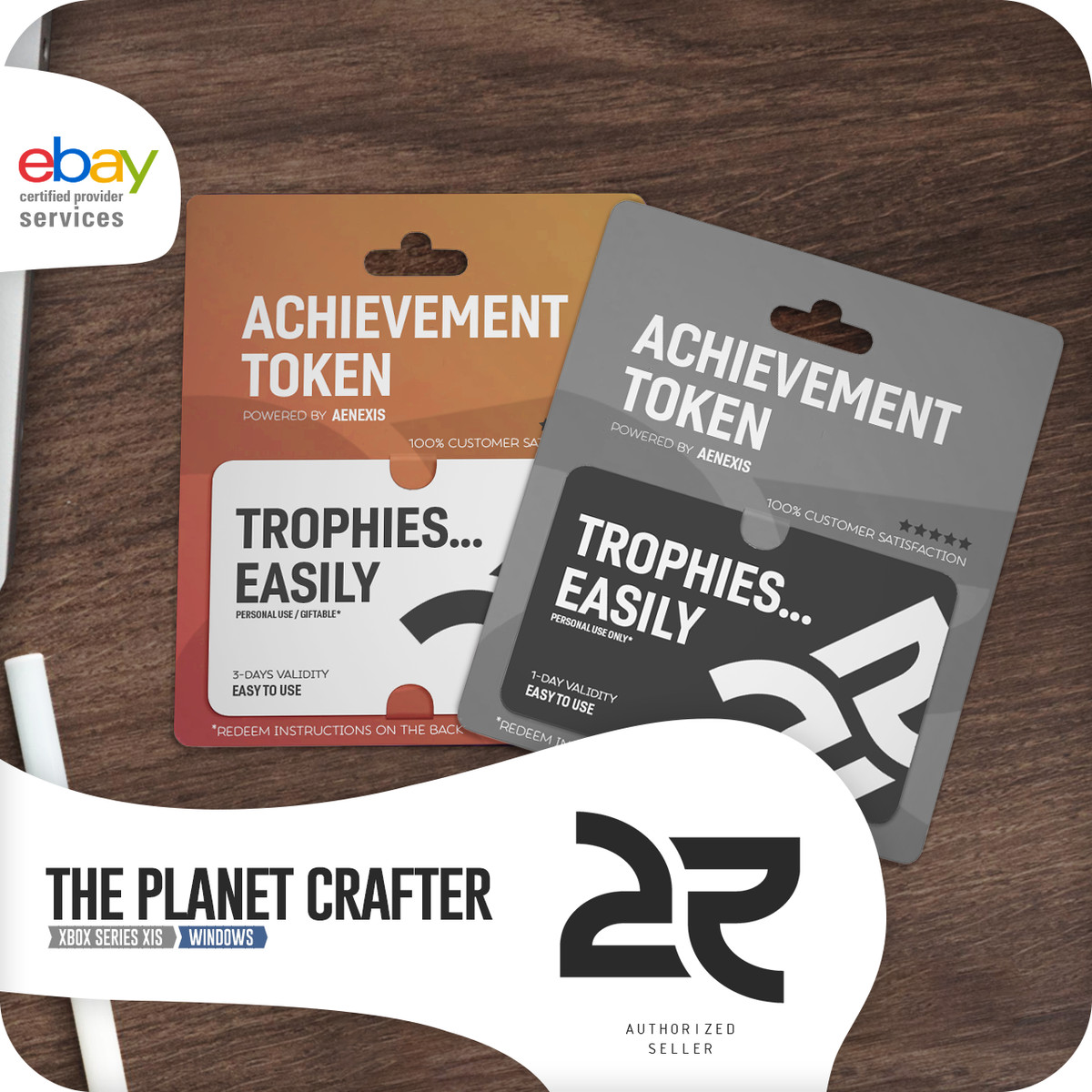 ✅ The Planet Crafter ✅ XBOX ACHIEVEMENTS UNLOCK TOKEN 100% COMPLETION GAMERSCORE