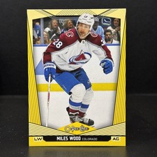 2024-25 O-Pee-Chee Yellow Border Miles Wood #475