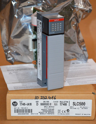 ALLEN BRADLEY 1746-IA16 SLC 500 SER D NEU geöffnete OVP