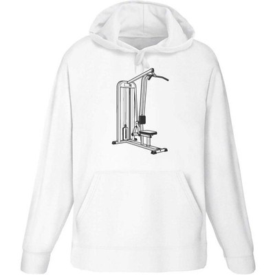 'Lat Pulldown Machine' Adult Hoodie / Hooded Sweater (HO061929)