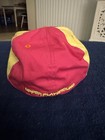 Men’s Colorblock Fitted Baseball Cap Hat Pink Yellow Blue Orange Size 7 1/8 — photo 2