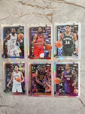 Topps Chrome 2025 Basketball NBA Prism Refractor 6 Card Lot - NO Double