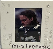 Mark Stepnoski 10/10/1999 Pacific Trading Cards Slide Cowboys @ Eagles 1/1 SP