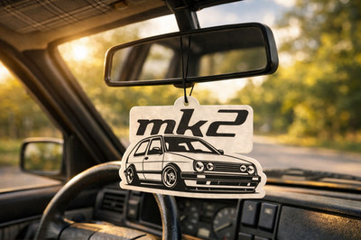 3er Set VW Golf 2 MK2 GTI G60 VR6 Duftbaum Auto Lufterfrischer Tuning Low Stance