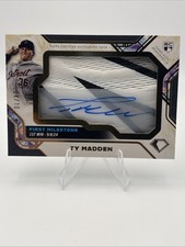 2025 Topps Diamond Icons Ty Madden RC 1st Win Cleat Relic Auto 04/10 Game Used!