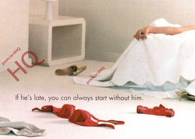 Ansichtskarte: Werbung, Gossard Sonic BH [Bumerang]