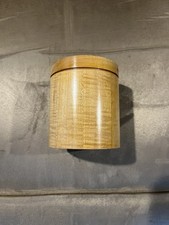 Solid  Wood Round Keepsake Urn for Human/Pet  - Beautiful Handcrafted