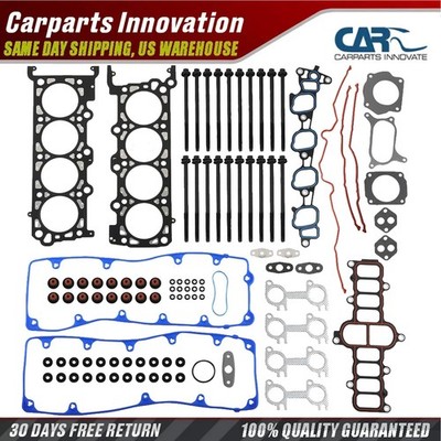 Head Gasket Set & Bolts Fits Ford F150 Crown Victoria Lincoln Town Car 4.6L SOHC