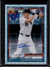 2026 Topps Colson Montgomery 1991 Chrome Auto Silver Pack RC Mojo Refractor /299