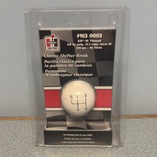 Hurst 1630003 Shift Knob - White 4 Speed 38-16 Threads Hurst 1630003 Shift Knob - White 4 Speed 38-16 Threads