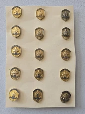  LOT OF 15 VTG National Safety Council Safe Driver Award ( 15 Years )