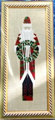 RARE ''Shepherds Bush Simply Old-Fashioned St. Nick III Cross Stitch Pattern Out 