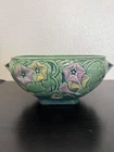 Roseville Morning Glory Green 1935 Vintage Art Pottery Ceramic Bowl 270-8