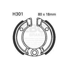 EBC Brake Shoe Set (5) Rear Left for Honda PC 50 K1 1979