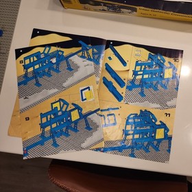 Vintage Lego 6971 Inter-Galactic Command Base Space System used-missing 4 pieces