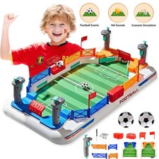 Funny Football Table Game Set for Kids Tabletop Soccer Interactive Toys Gift