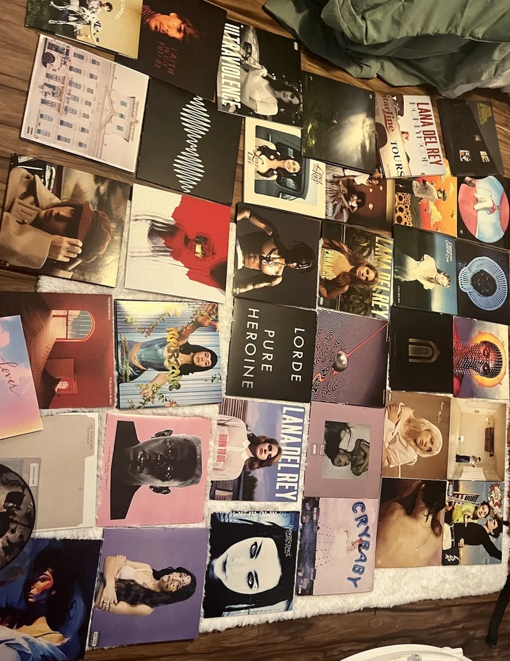 38 Vinyl Record Lot Lana Del Rey Taylor Swift Kendrick Lamar + more color vinyl - Image 2 of 4