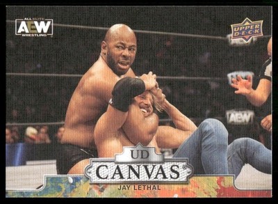 2023 Upper Deck AEW #C98 Jay Lethal UD Canvas