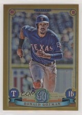 2019 Topps Gypsy Queen Chrome Gold 40/50 Ronald Guzman #80 0c6