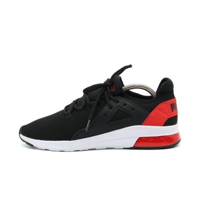 PUMA Herren 388164-15 Sneaker Schwarz/Rot/Weiß Mesh Low-Top Sportschuh EU 40.5