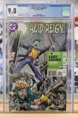 JOKER: LAST LAUGH #5 ~ 12/2001 ~ CGC Grade 9.8, White Pages ~ This is a New Slab