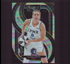 2025 Panini Select WNBA - Premier Level Alanna Smith #117 Silver Prizm