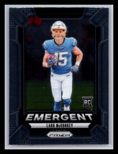 Ladd McConkey Los Angeles Chargers 2024 Panini Prizm - Emergent #13