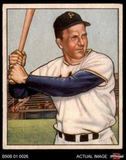 1950 Bowman #33 Ralph Kiner Pirates HOF 4.5 - VG/EX+
