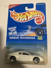 Hot Wheels Ferrari Testarossa White